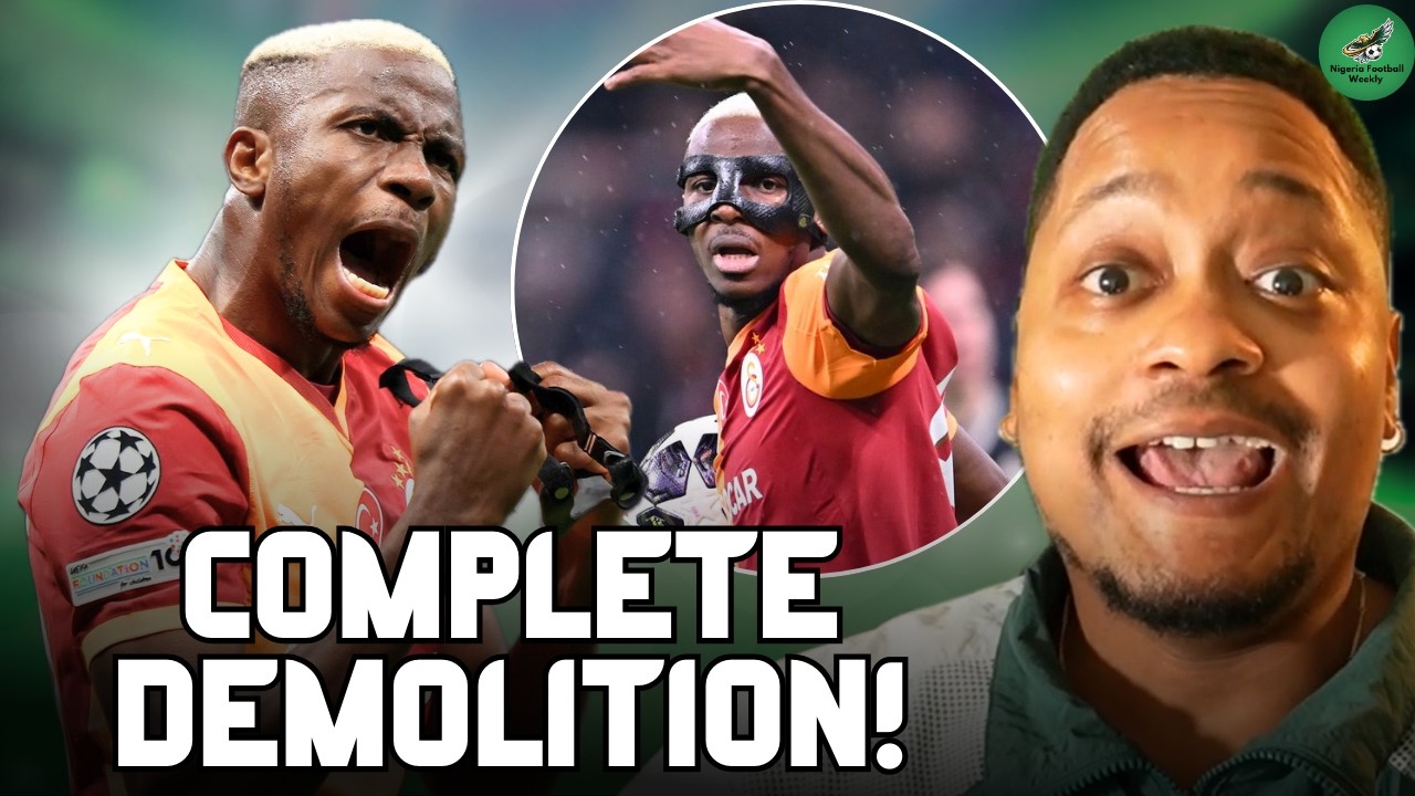 Виктор Осимхен разгромил «Ювентус» 🔥 | «Галатасарай» победил со счетом 5-2 в первом матче плей-оф...