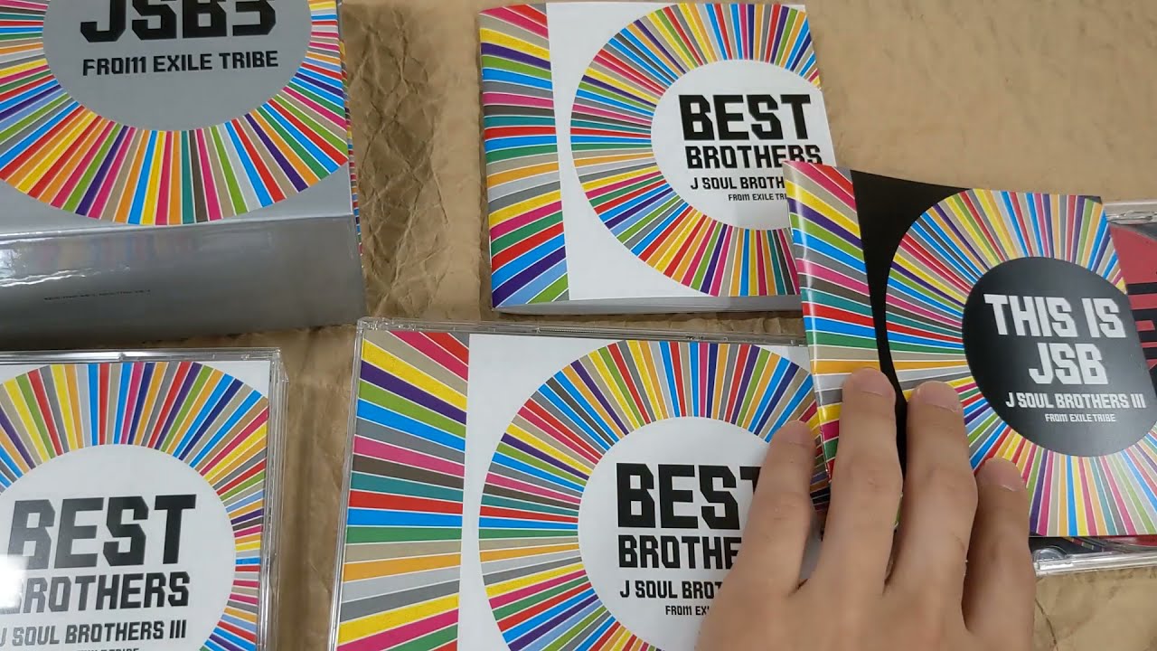 [Unboxing] Sandaime J Soul Brothers (3JSB) from EXILE TRIBE:BEST BROTHERS /  THIS IS JSB [3CD + 5DVD]