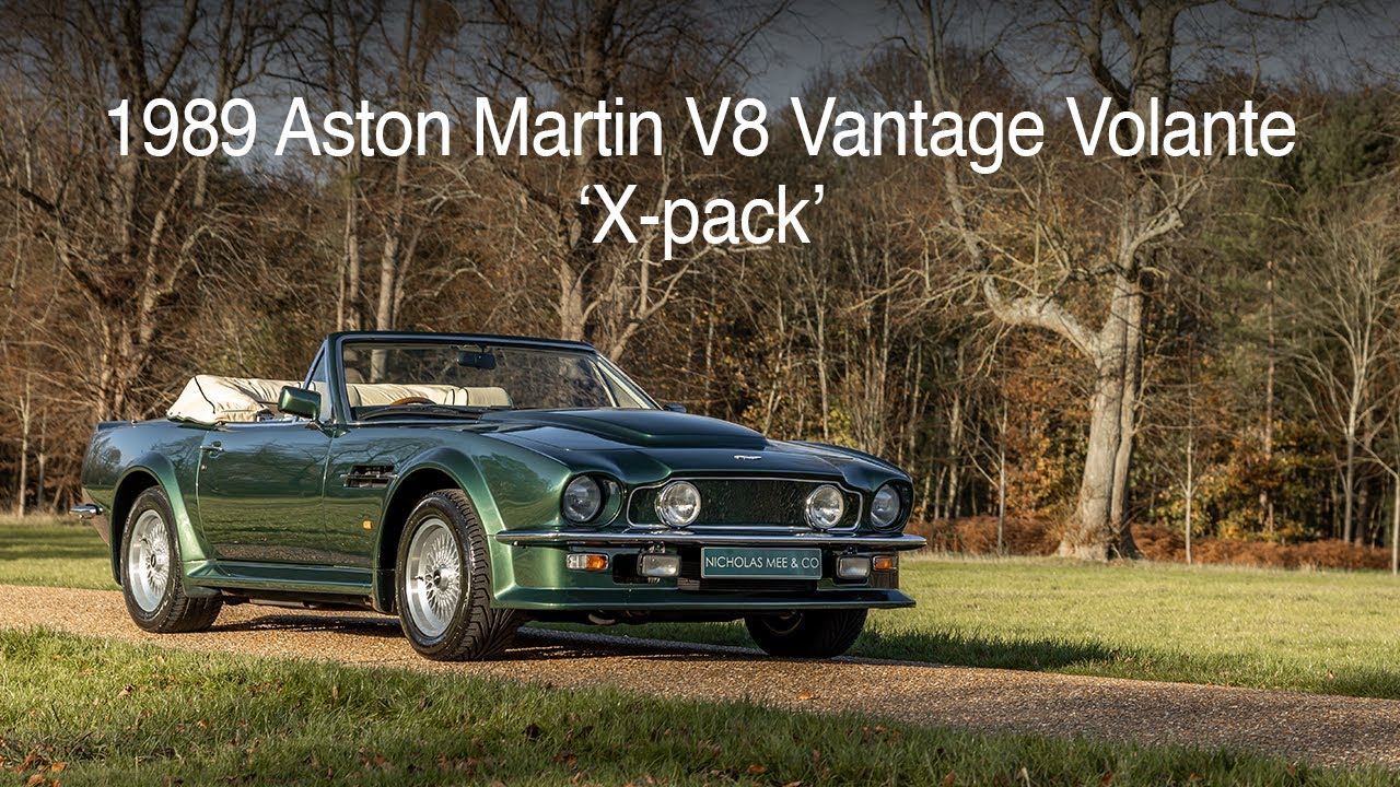 1989 Aston Martin V8 Vantage Volante ‘X-pack’ - Nicholas Mee & Company, Aston Martin Specialists