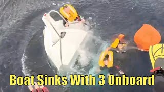 Boat Sinks While Shark Fishing!! | Boating News of the Week | Broncos Guru