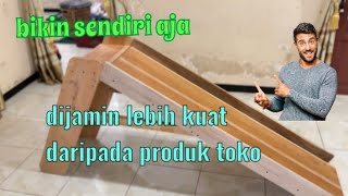 Make a super strong wooden slide