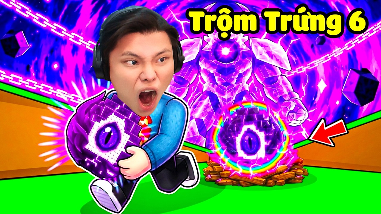 [ROBLOX] JayGray Trộm Trứng Steal An Egg 6🐣👾Cướp 0,0001% Trứng Hiếm BOSS và Cái Kết Siêu Hài Hước