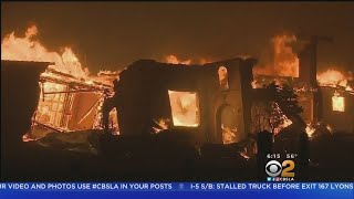 California's Wine Country Devastated By Wildfire