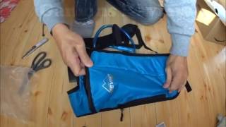 Veevanpro ハイドレーションバッグ サイクリングバッグ トレイルランニング 自転車バックパック リュック 水袋 EVA製 2L 超軽量 メッシュショルダー