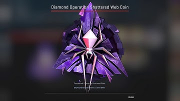 CS GO Operation Shattered Web | Diamond Coin