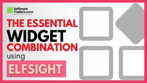 ✅The essential widget combination for your website with Elfsight