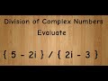 division of complex numbers   soft approach
