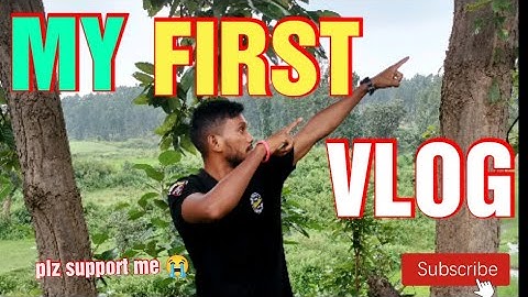 MY FIRST VLOG ❤️|| #Active Rahul || MY FIRST VIDEO ON YOUTUBE || pradeep kachhap vlogs