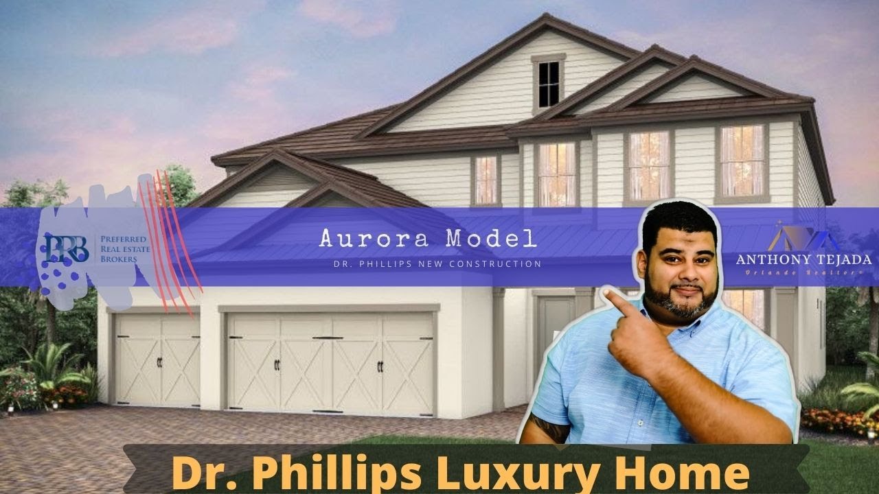 New Homes Winter Garden Dr. Phillips Aurora Model Homes at Phillips Grove by Pulte