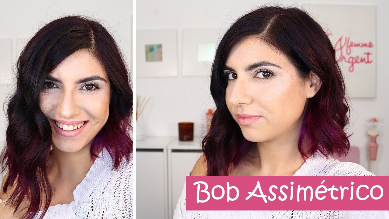 CORTAR O CABELO EM CASA: Bob Assimétrico | Tânia Argent