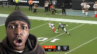 D3AME REACTS TO Cleveland Browns vs. Las Vegas Raiders Game Highlights | NFL 2025 Season Week 12