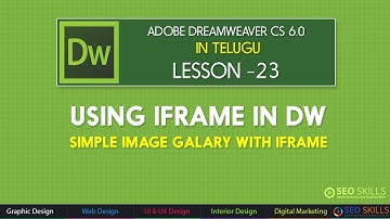 HOW TO ADD IFRAME IN DREAMWEAVER