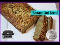 HOMEMADE BANANA NUT BREAD | NINJA FOODI GRILL RECIPES