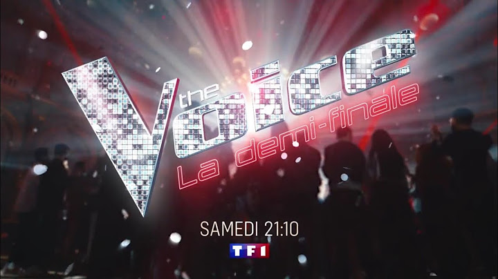 bande-annonce ½ finale The Voice