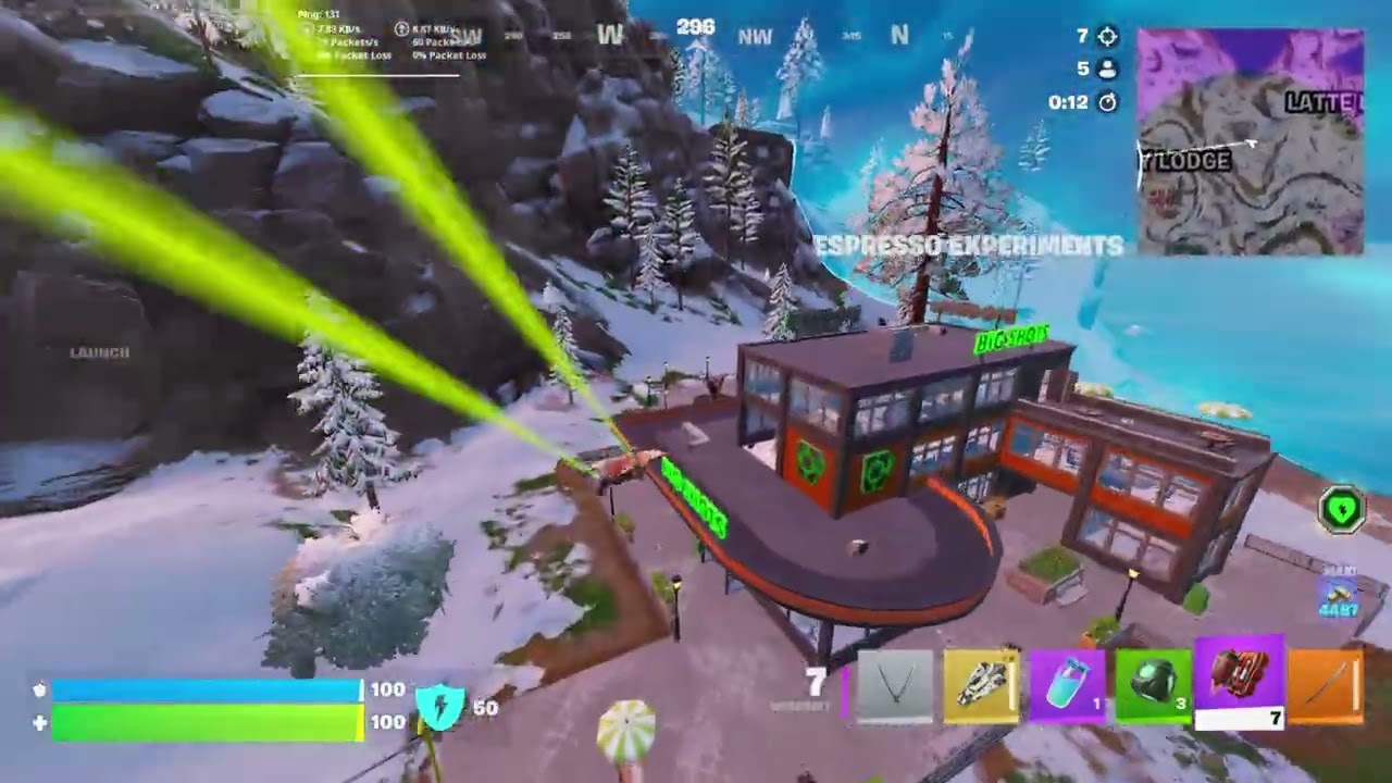 Winning the game using lightning gun only