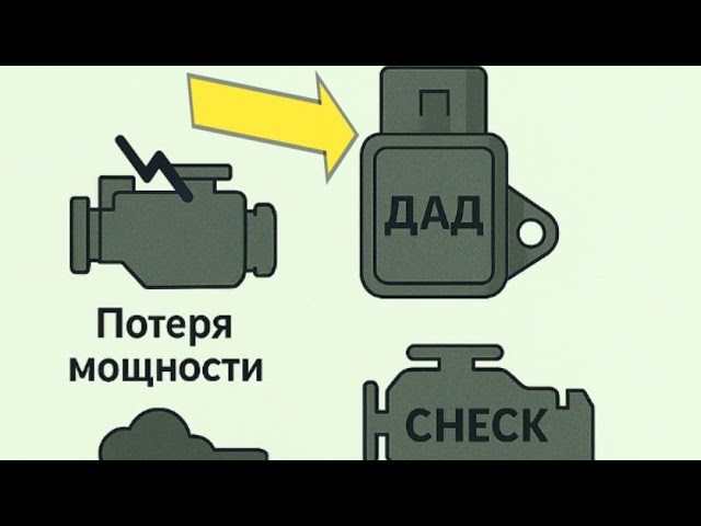 ДАД.Вот как определить признаки неисправности датчика обсолютного давления и способы устранения