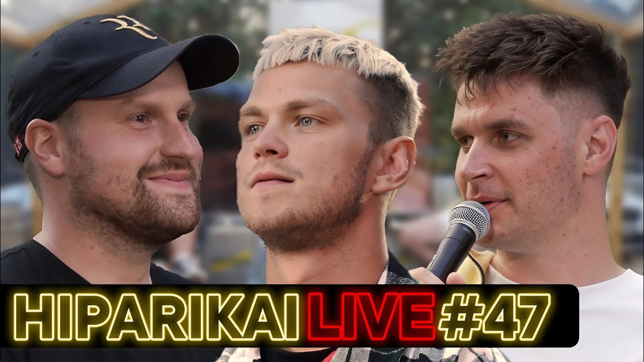 HIPARIKAI #47 LIVE: atvarė PAULIUS VAITIEKŪNAS