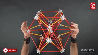 🌀 What are Leonardo's Elements?⭐STELLATED CUBEOCTAHEDRON⭐ Construct+Explore Nature's Building Blocks screenshot 2