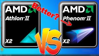 Athlon II vs Phenom II - Was the AMD Phenom that much better? Comparing 2 dual core AMD CPUs.