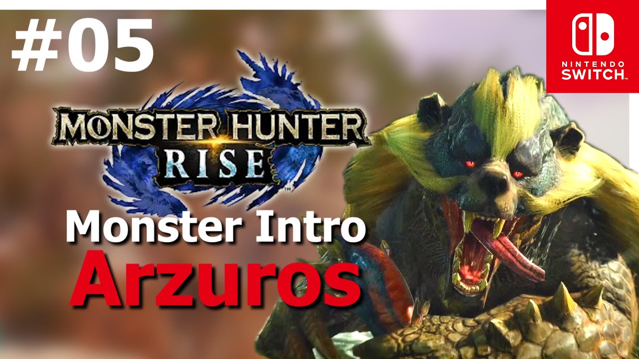 Monster Intro: Arzuros | Monster Hunter Rise - YouTube