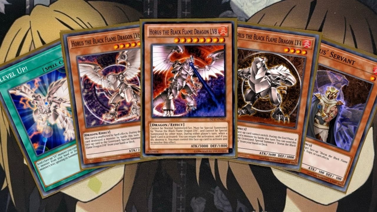 Horus The Black Flame Dragon LV4 - YSKR-EN019 - Common Un