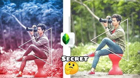 New Snapseed Photo Editing Trick 2020 || Snapseed Background Colour Change || snapseed New Editing