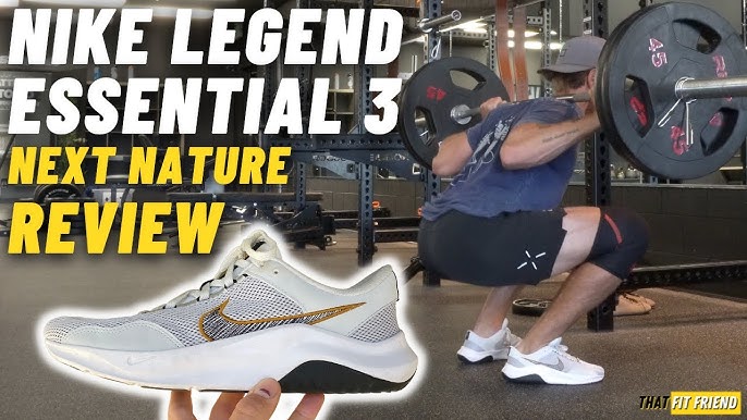 Nike Legend Essential 3 Next Nature Shoe Review @nike 