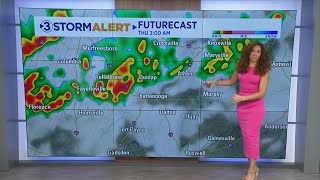 Hannah Skyes midday weather