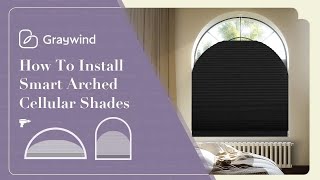 How To Install | Smart Angled Cellular Shades (Perfect Arch)