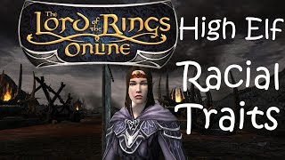 The Lord of the Rings Online: High Elf Racial Traits (Beta)