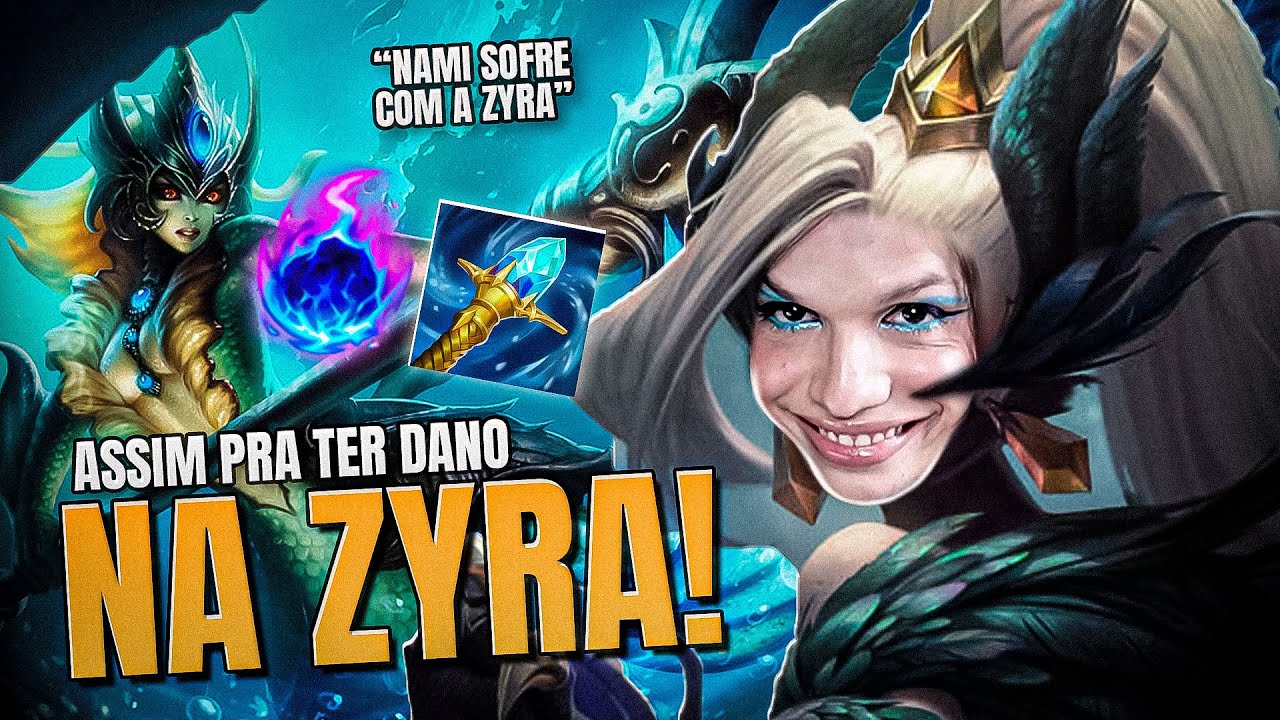 ESSE ITEM É O QUE FAZ A ZYRA TER DANO | ZYRA SUP GAMEPLAY | League Of Legends