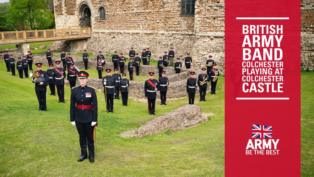 Performance at Colchester Castle British Army Band Colchester British Army Music YouTube