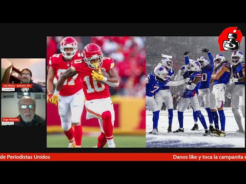 Luis Alonso habla con Jorge Meléndez de los dos equipos de la NFL ya calificados a playoffs