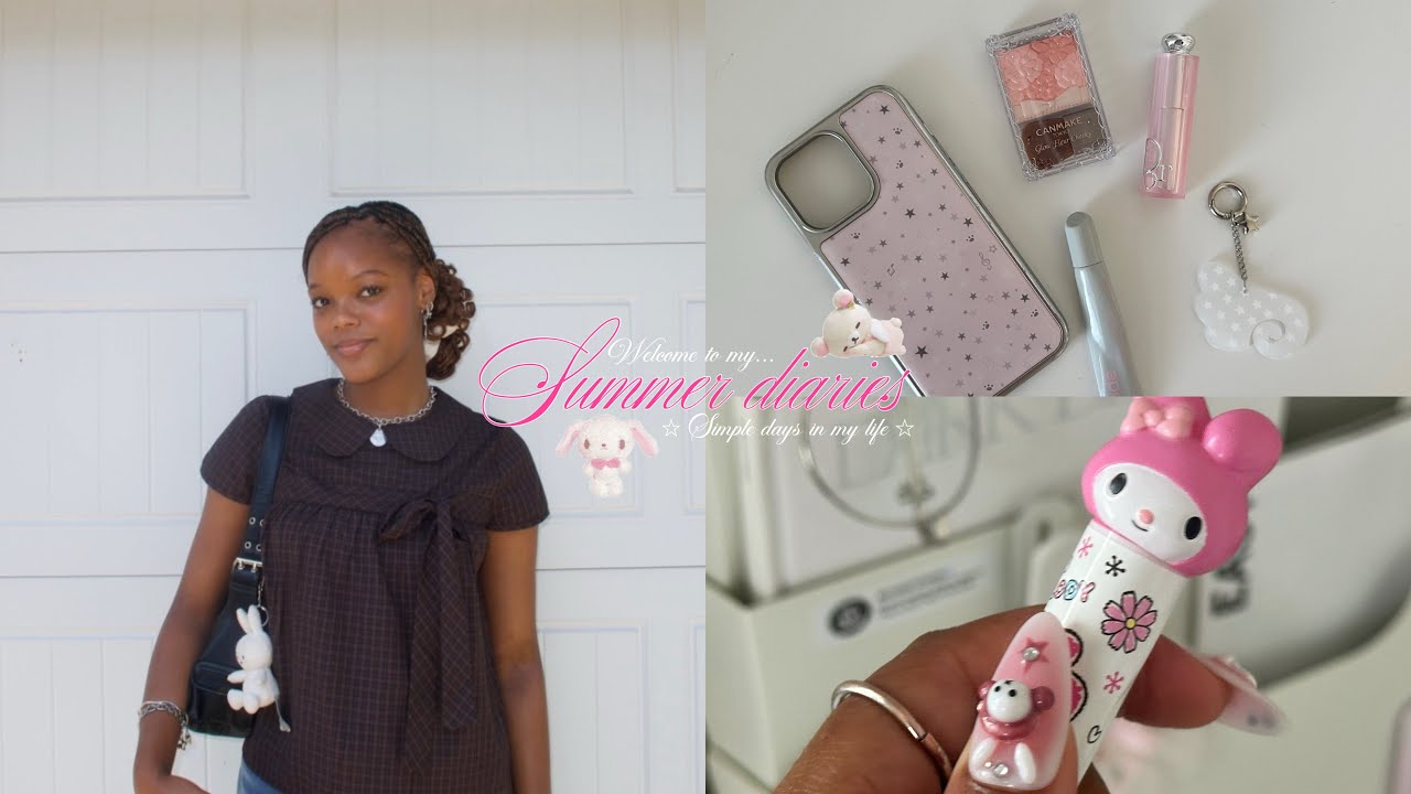 Summer diaries ☆ | thrifting, orchid flowers, yesstyle makeup haul and more 