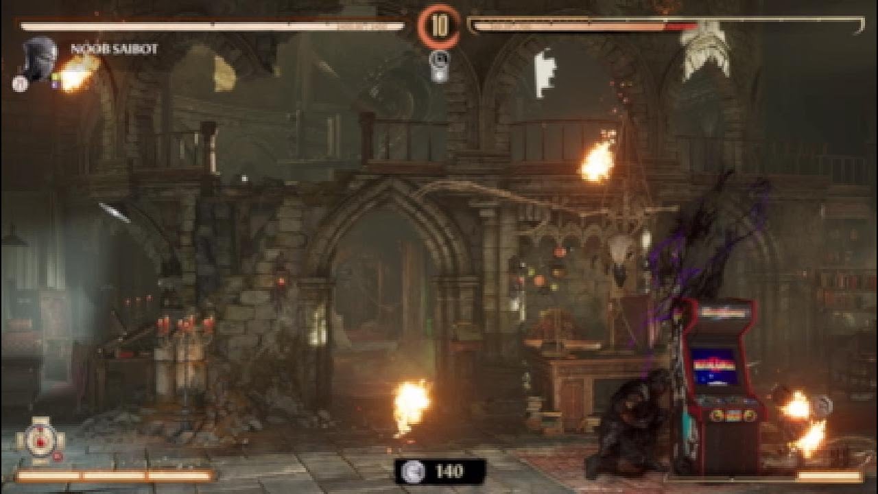 MK1: ARC-CAGE ❌ One Gold Cage Coin Required  (Shang Tsung laboratory location)