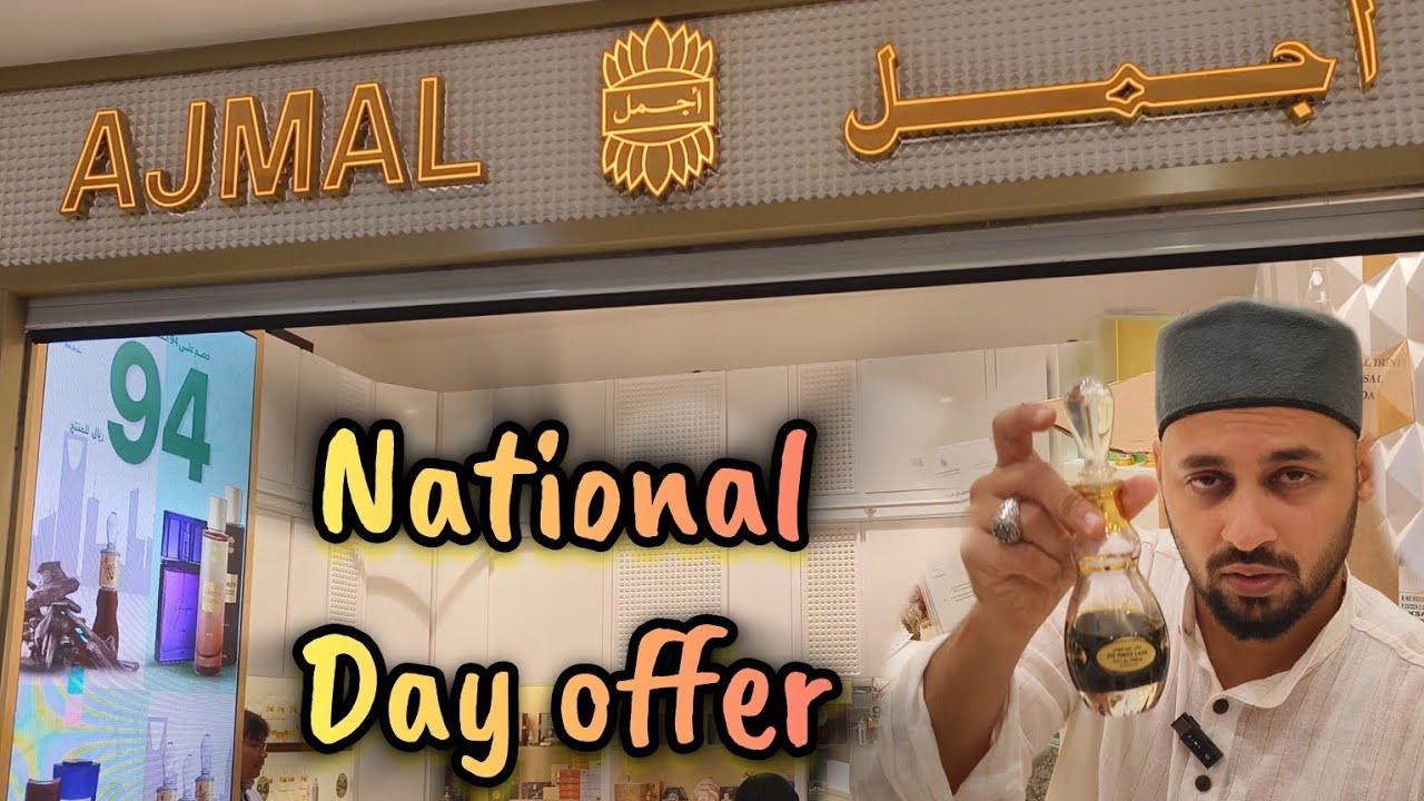 Ajmal Store Visit at Clock Tower: Best Oudh & Exclusive Saudi National Day Offers