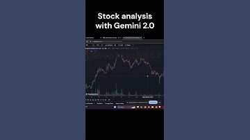 Stock analysis with Gemini 2.0 ! This is amazing ! #gemini #live #experiment #ai