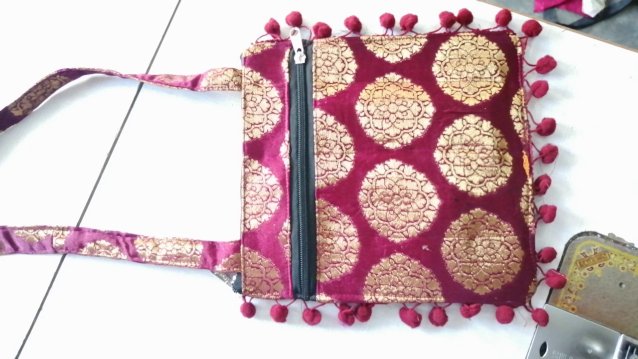 Easy and Simple Hand Bag Making At Home || DIY Handmade Hand Bag ...