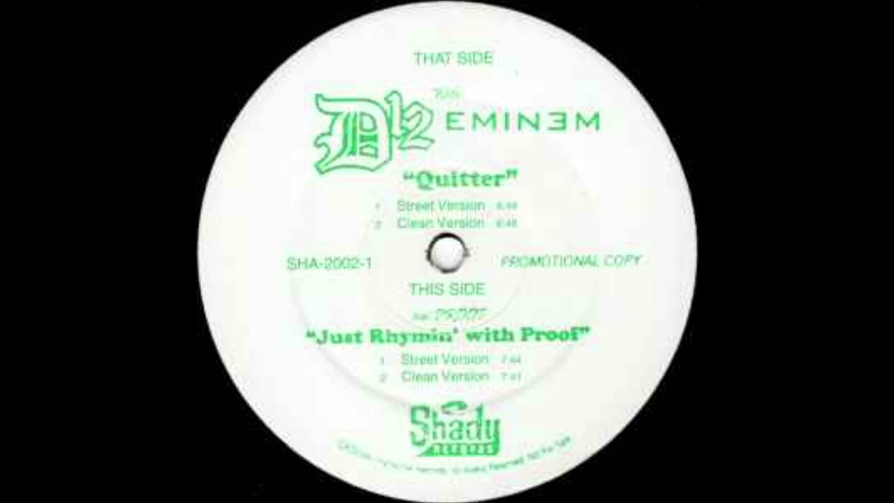Eminem - Quitter (feat. D12) Everlast Diss (WITH ACTUAL HIT EM UP BEAT)