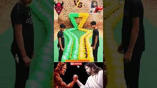Jesus vs satans only God lovers 1% #respect #jesus #funny #fé #memes #viralvideo  💔🎈✅️🏆✝️❌️👹😭🏆🙏: