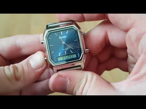 Мужские часы Skmei Original / 1220. Видео обзор!  Инструкция! Как настроить!