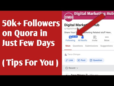 How I Completed 50k+ Followers on Quora in Just Few days | Increase Your Quora Space followers
