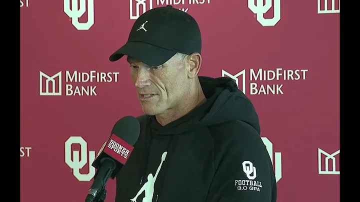 OU Head Coach Brent Venables and Offensive Coordinator Ben Arbuckle hold press conference