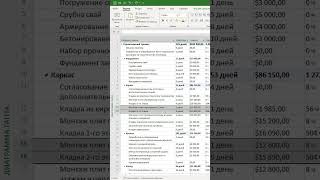 Как работать в различными вариантами реализации проекта в MS Project?  #oberemokii #msproject screenshot 1