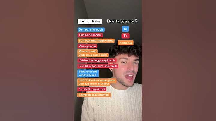 Battito - Fedez (Duetta con me🎙️)