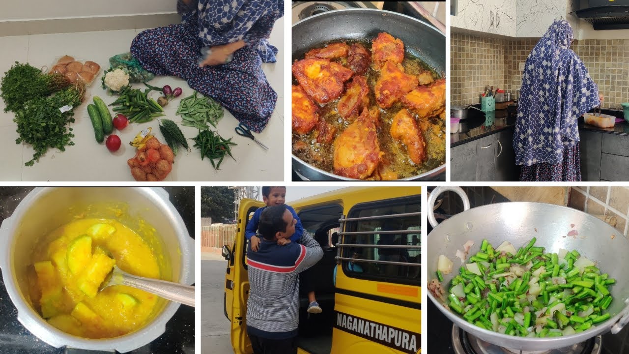 Morning to afternoon routine || cooking || Zayn's 1st day of school ...