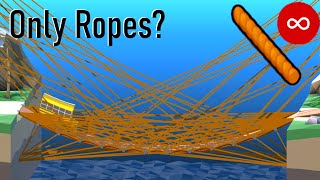 Can You Beat Poly Bridge 2 Using Only Ropes?