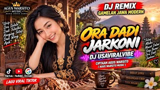 ORA DADI JARKONI CIPTAAN : AGUS WARSITO (AGUS WARSITO MUSIC)
