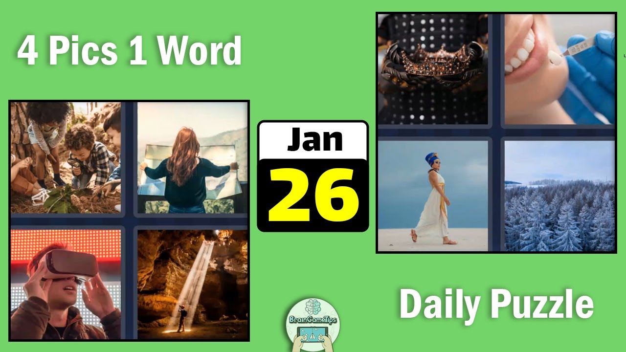 4 Pics 1 Word - Daily Puzzle January 26 2022 Answer