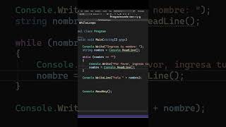 Aprende a Repetir Código: Bucles While en C#